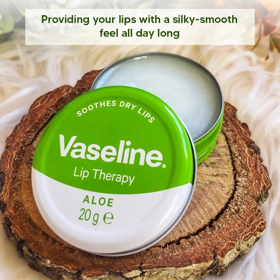 Vaseline Lip Therapy Balm Petroleum Jelly 20g pack of 2, 3 or 4 Pocket Size Pots