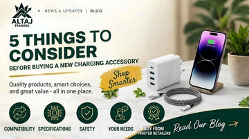 5 Things to Consider Before Buying a New Charging Accessory