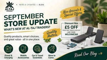 September Store Update — What's New at Al-Taj Traders?