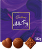 Cadbury Milk Tray Chocolate Box, Assorted Milk Chocolates Gift Set for Birthdays, Anniversaries & Special Occasions, Great for Gifting, 312 g