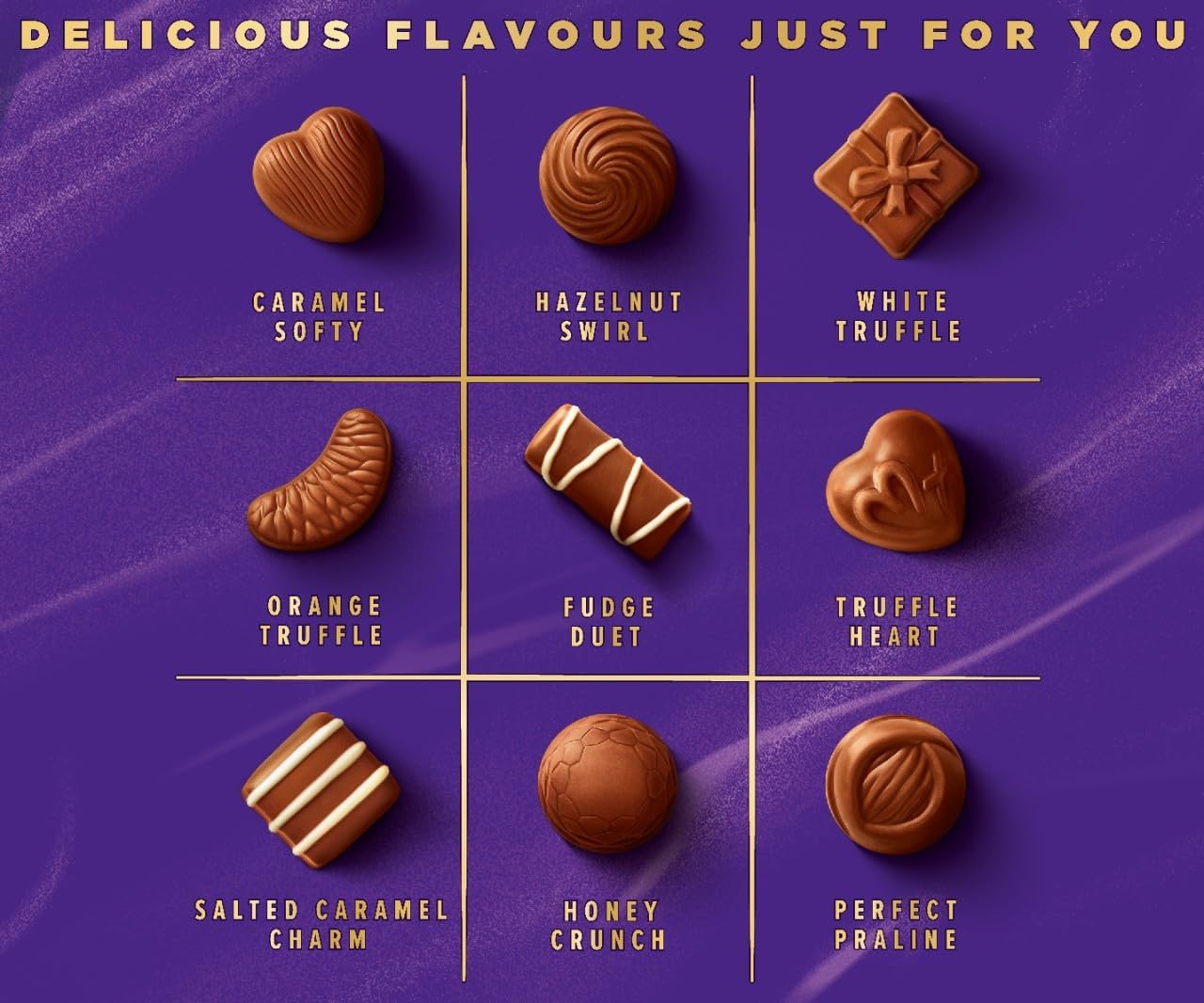 Cadbury Milk Tray Chocolate Box, Assorted Milk Chocolates Gift Set for Birthdays, Anniversaries & Special Occasions, Great for Gifting, 312 g