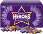 Cadbury Heroes Chocolate Bulk Share Box, Assorted Mini-Size Milk Chocolate Bars, Perfect for Gifting and Sharing, 2 kg (Pack of 1)