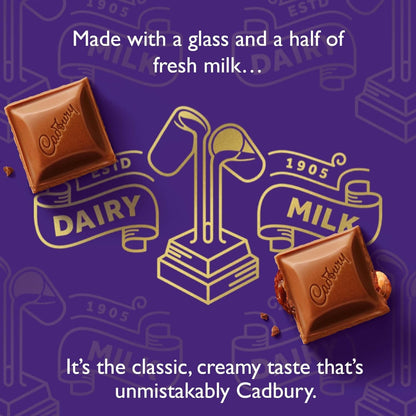 Cadbury Milk Tray Chocolate Box, Assorted Milk Chocolates Gift Set for Birthdays, Anniversaries & Special Occasions, Great for Gifting, 312 g