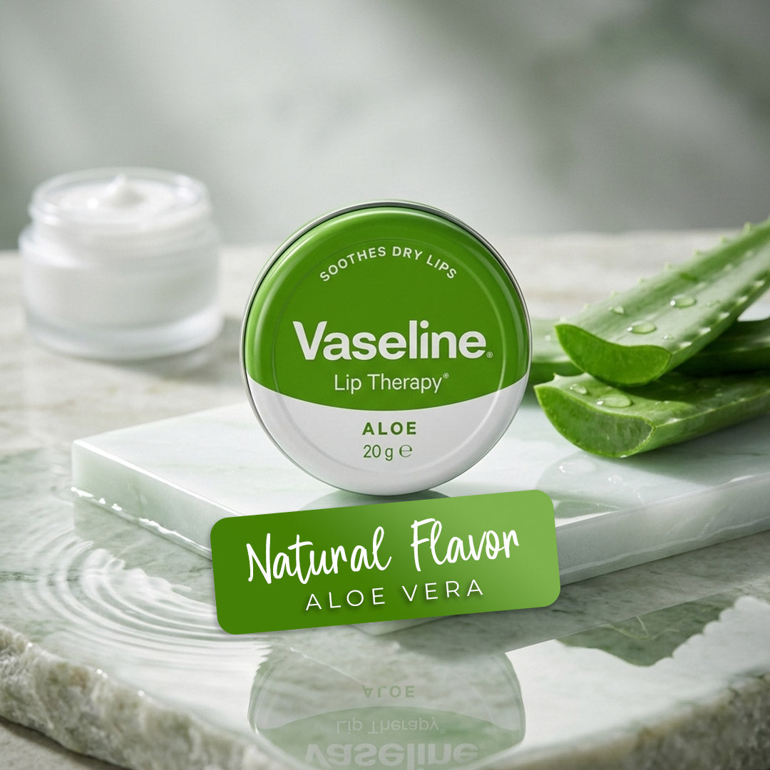 Vaseline Lip Therapy Balm Petroleum Jelly 20g pack of 2, 3 or 4 Pocket Size Pots