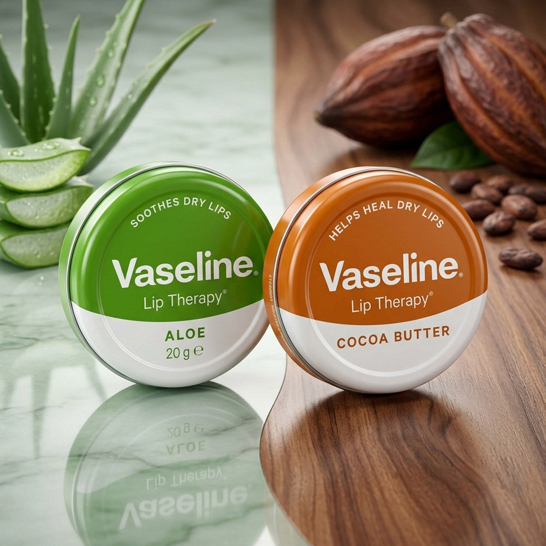 Vaseline Lip Therapy Balm Petroleum Jelly 20g pack of 2, 3 or 4 Pocket Size Pots