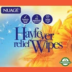Nuage Hayfever Relief Wipes Resealable (Pack of 2*30) with free Delivery all over the UK