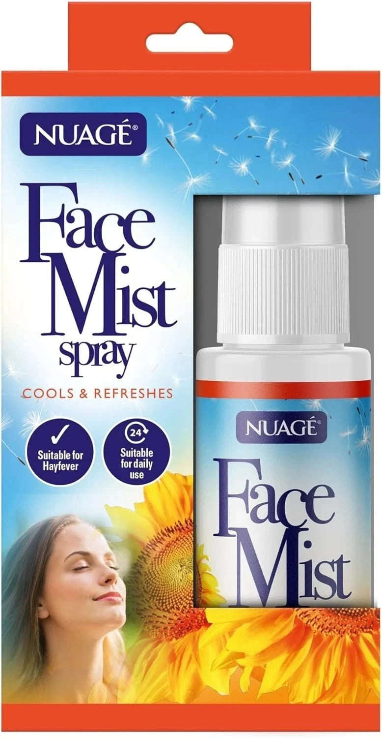 Nuage Hayfever Relief Cooling Face Mist Spray 15ml | Pack of 2 |Free delivery
