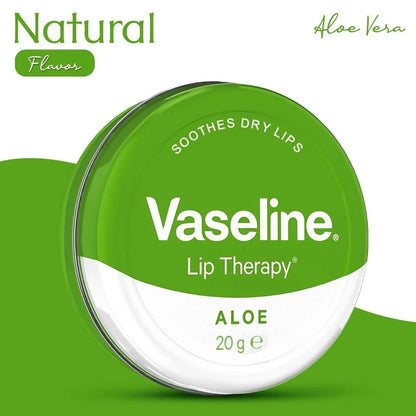 Vaseline Lip Therapy Balm Petroleum Jelly 20g pack of 2, 3 or 4 Pocket Size Pots