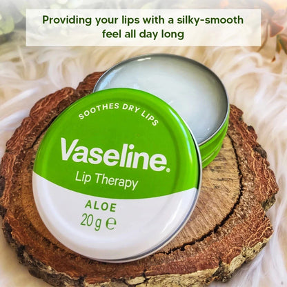 Vaseline Lip Therapy Balm Petroleum Jelly 20g pack of 2, 3 or 4 Pocket Size Pots